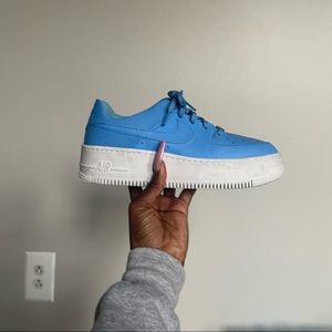 NIKE Blue Air Force Womens Size 9
